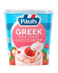 PAULS GREEK STYLE YOGHURT STRAWBERRY FIELD - Carton
