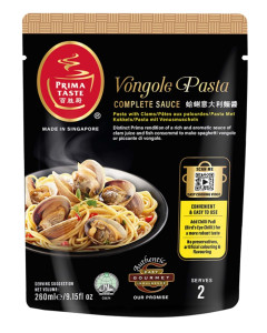 Prima Taste - VONGOLE PASTA COMPLETE SAUCE - Carton