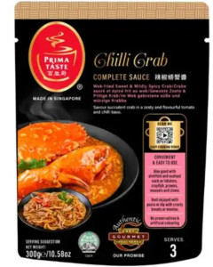Prima Taste - Chilli Crab Complete Sauce - Carton