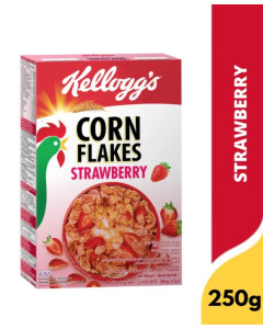 Kellogg's Strawberry Cornflakes Cereal - Carton