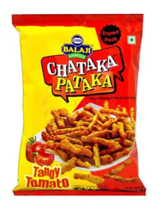 Balaji Wafers  Chataka Pataka Tangy Tomato - Carton