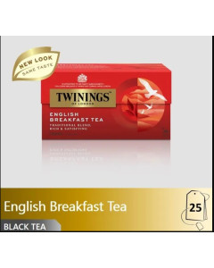 Twinings English Breakfast Tea 25's - Carton