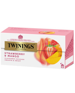 Twinings Strawberry & Mango Tea - Carton