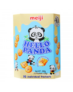 Meiji Hello Panda Milk Biscuits - Case