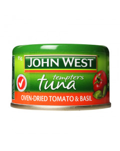 John West Oven-Dried Tomato and Basil Tuna - Carton
