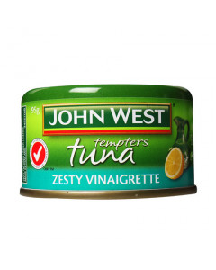 John West Zesty Vinaigrette Tuna Tempters - Carton