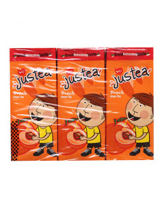 Justea Green Tea with Peach Drink - Case