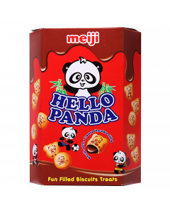 Meiji Hello Panda Biscuits With Chocolate Cream - Case