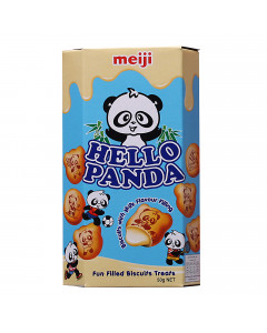 Meiji Hello Panda Biscuits With Milk Cream - Case