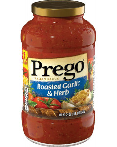 Prego Roasted Garlic & Herb Italian Sauce - Carton