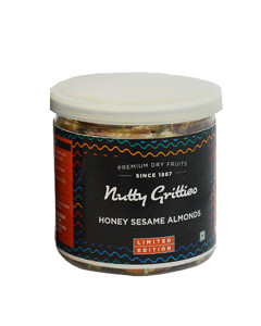NUTTY GRITTIES HONEY SESAME ALMONDS – CASE