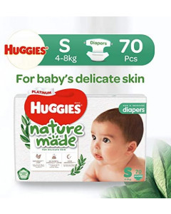 Huggies Nature Made Diapers - Small - Carton