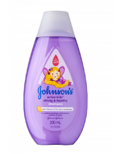 Johnson & Johnson Active Kids Strong & Healthy Shampoo - Carton