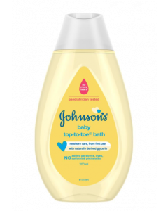 Johnson & Johnson Top To Toe Bath - Carton