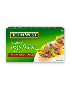 John West Smoked Oyster in Barbecue Sauce - Carton