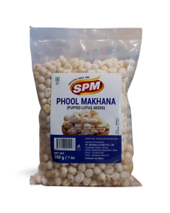 Phool Makhana/Puffed Lotus Seeds 200gm-Carton