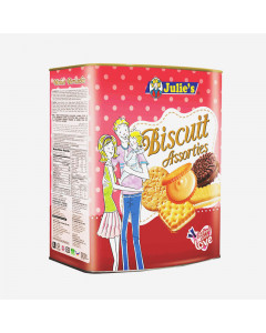 Julie's Assorties Assorted Biscuits Tin - Case