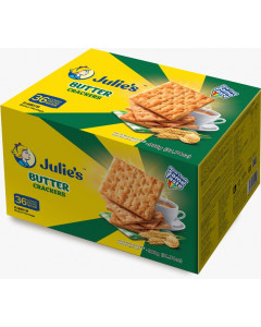 Julie's Butter Crackers 900g - Case