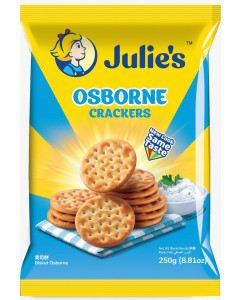 Julie's Osborne Crackers 136g - Case