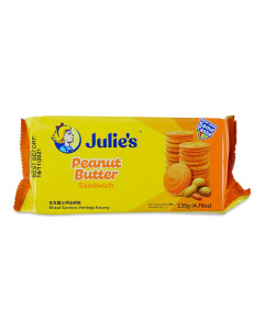 Julie's Peanut Butter Sandwich 135g - Case