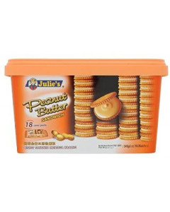 Julie's Peanut Butter Sandwich 540g - Case