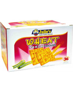 Julie's Wheat Crackers 900g - Case