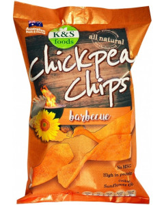 K&S Chickpea Chips Barbecue - Case
