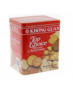 Khong Guan Top Choice Biscuits Assortment - Carton