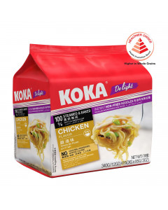 Koka Delight NO MSG chicken Flavour Instant Noodles - Case