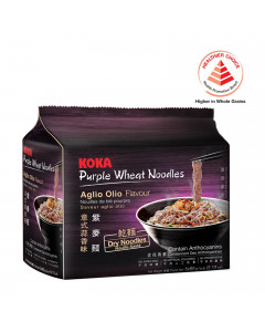 Koka Purple NO MSG Aglio Olio Flavour Instant Noodles - Case