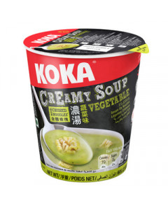 Koka Creamy Soup NO MSG Vegetable Flavour Instant Noodles - Case