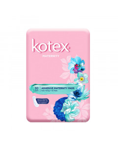 Kotex Adhesive Maternity 10's Pads - Case