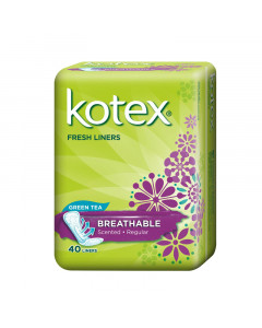 Kotex Freshliners Breathable Scented 40's Pads - Case