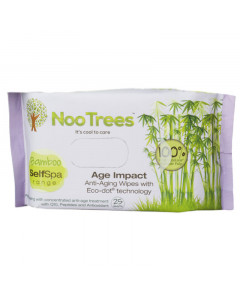 Nootrees Self Spa Age Impact Anti-Aging Wipes with Eco-dot© Technology 25s - Carton