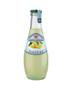 SAN PELLEGRINO POMPELMO SPARKLING WATER GLASS BOTTLE - Carton