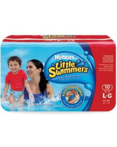 Huggies Little Swimmers 10's - L (USA) - Carton