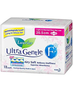 Laurier F Ultra Gentle Day Light Flow Wing 20.5cm - Carton