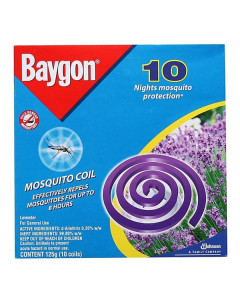 Baygon Mosquito Coil Lavender - Carton