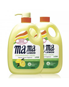 Mama Lemon Dish Washing Liquid Regular Pump with Regular Refill - Carton