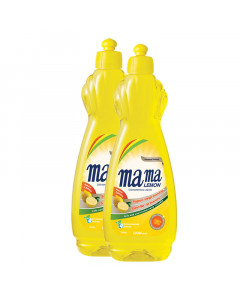 Mama Lemon Dish Washing Liquid Regular Twinpack - Carton
