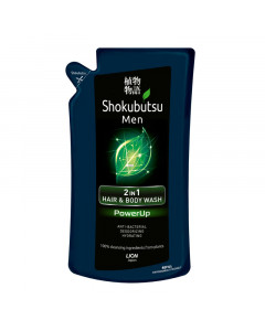 Shokubutsu Men 2-in-1 Hair & Body Wash PowerUp Refill - Case