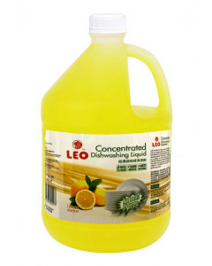 Leo Dishwash Lemon - Case