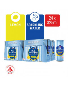 F&N Ice Mountain Sparkling Water Lemon  - Carton