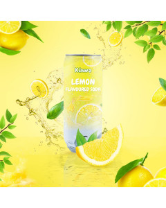 Kùwwe Lemon Flavored Soda - Carton
