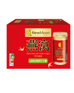 New Moon Bird's Nest with White Fungus and Rock Sugar (Less Sweet) - Carton