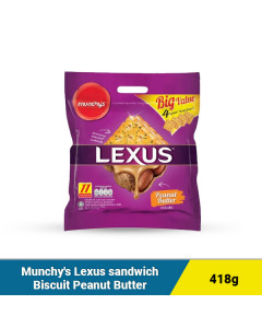Munchy's Lexus Peanut Butter Cream Sandwich 11's - Carton