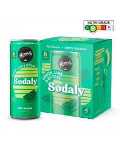 Remedy Sodaly Lemon Lime Bitters - Carton