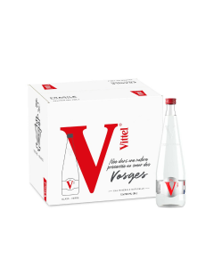 Vittel Mineral Water (Glass) - Carton