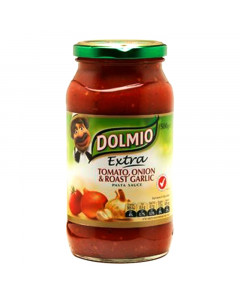 Dolmio Extra Pasta Sauce Tomato Onion Roasted Garlic - Carton