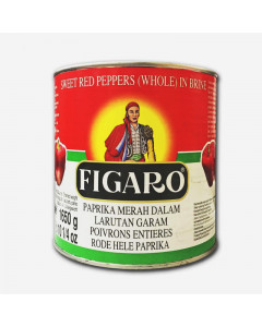 Figaro Red Pimientos Whole - Case